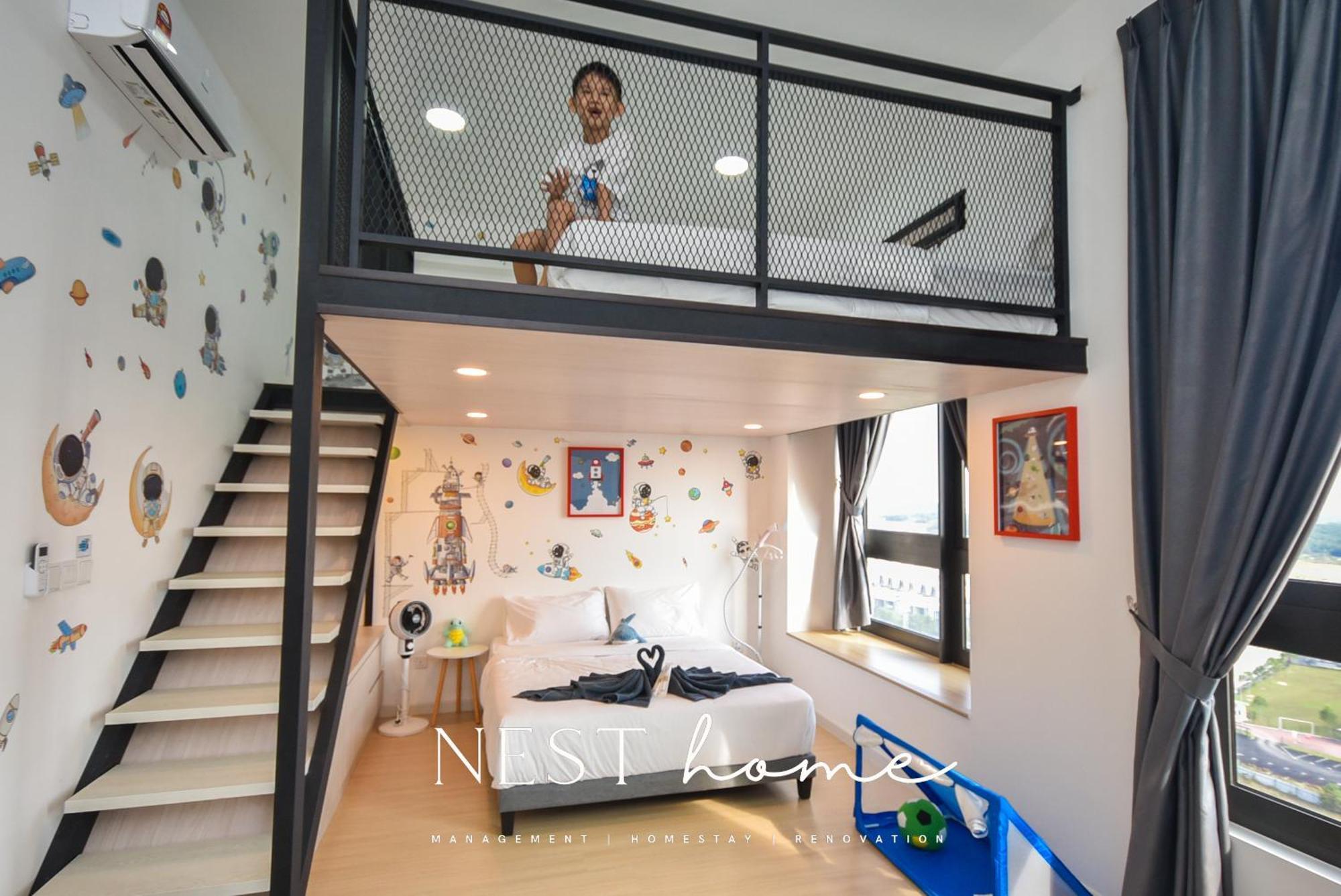 Sunway Grid Loft Suite By Nest Home【Olympic Size Pool】 Kampong Pendas Exteriér fotografie